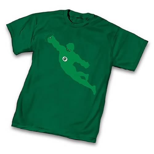 Green Lantern Silhouette Green T-Shirt